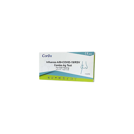 CorDX Influenza A/B & Covid-19/RSV (τετραπλό) CorDX Influenza A/B & Covid-19/RSV (τετραπλό)
