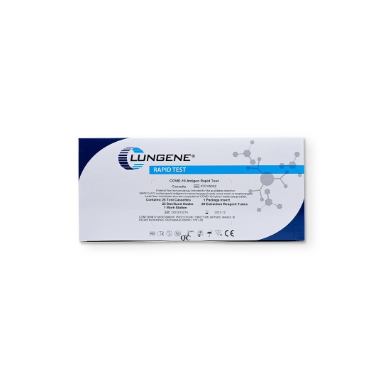 Clungene Rapid Test Antigen - Ρινικό (Οδηγίες στα Ελληνικά) - ΠΩΛΕΙΤΑΙ ΜΟΝΟ ΥΠΟ ΤΙΣ ΠΡΟΥΠΟΘΕΣΕΙΣ ΤΟΥ ΝΟΜΟΥ 4737/2020